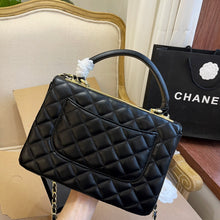 Load image into Gallery viewer, CC630 Flap Bag with Top Handle / 6.6 × 9.8 × 4.7 in