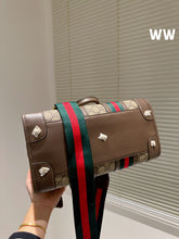 Load image into Gallery viewer, GC451 Bauletto Medium Top Handle Bag / 13.4"W x 9.4"H x 7.1"D