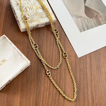 Load image into Gallery viewer, JW658 CD Navy Necklace