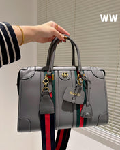 Load image into Gallery viewer, GC451 Bauletto Medium Top Handle Bag / 13.4"W x 9.4"H x 7.1"D