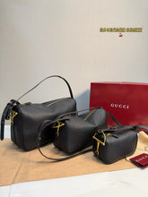 Load image into Gallery viewer, GC757 Gucci Half Horsebit Crossbody Bag
