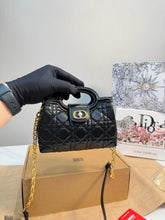 Load image into Gallery viewer, DR591 Dior Jolie TopHandle Mini Chain Bag/18X10CM
