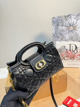 Load image into Gallery viewer, DR591 Dior Jolie TopHandle Mini Chain Bag/18X10CM
