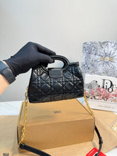 Load image into Gallery viewer, DR591 Dior Jolie TopHandle Mini Chain Bag/18X10CM

