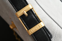 Load image into Gallery viewer, CC1219 Chanel 25A Suede Gray and Black / 29X18X8CM /HIGHEST QUALITY VERSION
