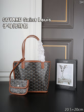 Load image into Gallery viewer, GY077 Goyard Saint Louis Bag Tote Bag /MINI / 20.5X20CM
