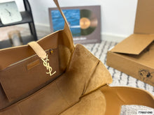 Load image into Gallery viewer, YSK448 YSL Hobo Suede Shopping Bag / 30X28CM
