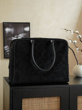 Load image into Gallery viewer, CC1234 CHANEL  Suede Boston /HIGHEST QUALITY VERSION / 41X31X23CM

