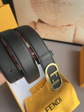 Load image into Gallery viewer, BL261 Fendi Women's 3.0 cm Leather Belt
