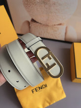 Load image into Gallery viewer, BL263 Fendi Women's 3.0 cm Leather Belt
