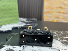 Load image into Gallery viewer, GC778 Gucci Diamante Bamboo Tote Bag / 20 x 16 cm
