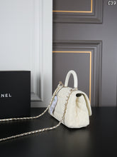 Load image into Gallery viewer, CC1361 Chanel 23A Braided Coco Handle Bag / 23 x 14 cm
