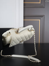 Load image into Gallery viewer, CC1361 Chanel 23A Braided Coco Handle Bag / 23 x 14 cm
