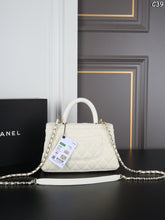 Load image into Gallery viewer, CC1361 Chanel 23A Braided Coco Handle Bag / 23 x 14 cm
