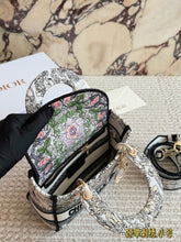 Load image into Gallery viewer, DR603 Dior Lady Embroidered Mini Bag / 20cm
