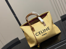 Load image into Gallery viewer, CL149 Celine Triomphe Canvas Tote Bag / 42 x 30 cm
