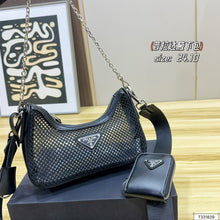 Load image into Gallery viewer, PD381  Prada Mesh Hobo Underarm Bag / 24 x 10 cm

