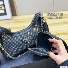 Load image into Gallery viewer, PD381  Prada Mesh Hobo Underarm Bag / 24 x 10 cm
