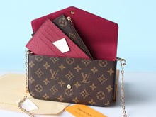 Load image into Gallery viewer, LB1413 Louis Vuitton Pochette Félicie Chain Wallet / 22x13 cm
