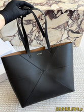Load image into Gallery viewer, LWE049 Loewe Puzzle Fold Tote / 33x41 cm
