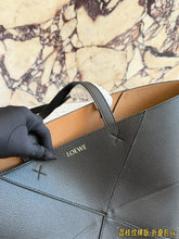 Load image into Gallery viewer, LWE049 Loewe Puzzle Fold Tote / 33x41 cm
