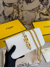 Load image into Gallery viewer, FF326 Fendi Fendigraphy Chain Wallet / 21x11 cm

