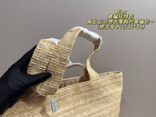 Load image into Gallery viewer, DR610 Dior Straw Tote Bag / 32x31cm
