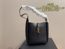 Load image into Gallery viewer, YSK455 Saint Laurent Le 5 à 7 Soft Hobo / Large 28x27cm &amp; Small 21x20cm
