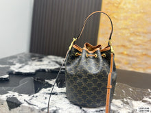 Load image into Gallery viewer, CL153 Celine Clara Bucket Bag / 23 x 22 cm &amp; 18 x 17 cm
