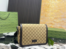 Load image into Gallery viewer, GC781 Gucci GG Canvas Messenger Bag / 28 x 20 cm &amp; 25 x 19 cm

