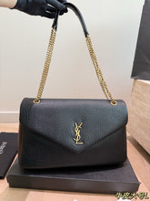 Load image into Gallery viewer, YSK456 Saint Laurent (YSL) Calypso Large Shoulder Bag / 34 x 22 cm

