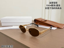 Load image into Gallery viewer, JW1017 Celine Triomphe Oval Sunglasses
