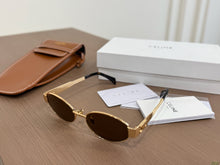 Load image into Gallery viewer, JW1017 Celine Triomphe Oval Sunglasses
