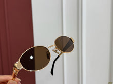 Load image into Gallery viewer, JW1017 Celine Triomphe Oval Sunglasses
