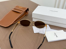Load image into Gallery viewer, JW1017 Celine Triomphe Oval Sunglasses

