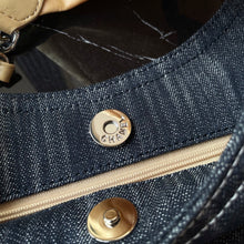 Load image into Gallery viewer, CC1377 Chanel Vintage Denim Tote / HIGHEST QUALITY VERSION / 48 x 35 x 14 cm
