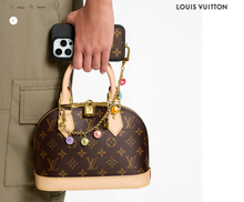 Load image into Gallery viewer, JW1016 LV Confetti Chain Bag Charm
