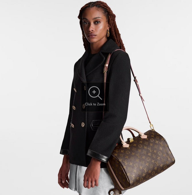 LB833 Speedy Bandoulière 30 / HIGHEST QUALITY VERSION / 11.8 x 8.3 x 6.7 inches