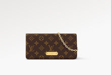 Load image into Gallery viewer, LB855 Wallet On Chain Lily / 7.8x2.3x3.9inch
