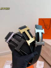 Load image into Gallery viewer, BL274 Hermès Orange Calfskin Leather Belt
