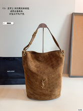 Load image into Gallery viewer, YSK431 NIKI Supple Small/Medium Bucket in Suede
