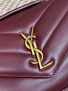 YSK420 LOULOU Small in MATELASSÉ Lambskin / 9.4" x 5.5" x 2.4"/HIGHEST QUALITY VERSION