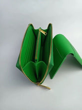 Load image into Gallery viewer, BV066 Cassette Zip Around Wallet /   7.5×4.5×0.8inch

