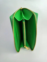 Load image into Gallery viewer, BV066 Cassette Zip Around Wallet /   7.5×4.5×0.8inch
