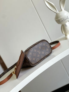 LB1078 Neverfull Bandoulière Inside Out BB/HIGHEST QUALITY VERSION/9.4 x 5.5 x 3.5 inches