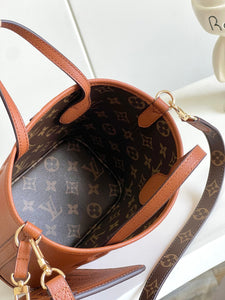 LB1078 Neverfull Bandoulière Inside Out BB/HIGHEST QUALITY VERSION/9.4 x 5.5 x 3.5 inches