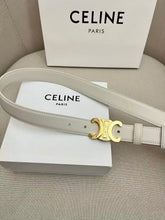 Load image into Gallery viewer, BL174 CLE Triomphe Belt in Smooth Calfskin Black/Brown
