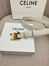 Load image into Gallery viewer, BL174 CLE Triomphe Belt in Smooth Calfskin Black/Brown

