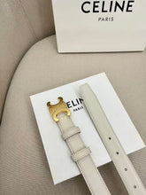 Load image into Gallery viewer, BL174 CLE Triomphe Belt in Smooth Calfskin Black/Brown
