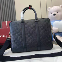 Load image into Gallery viewer, GC774 GG Emblem Briefcase /37  x 28.5 x 7 cm /HIGHEST QUALITY VERSION
